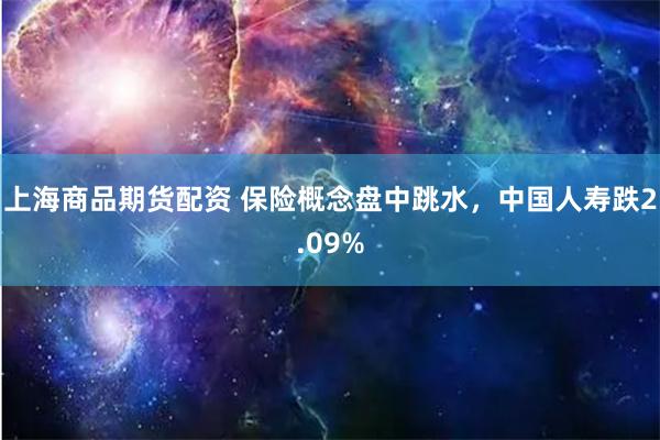 上海商品期货配资 保险概念盘中跳水，中国人寿跌2.09%